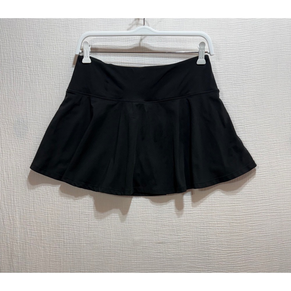 Unbranded Skort Womens  Size S Black Pleated Tennis Golf Running Skirt